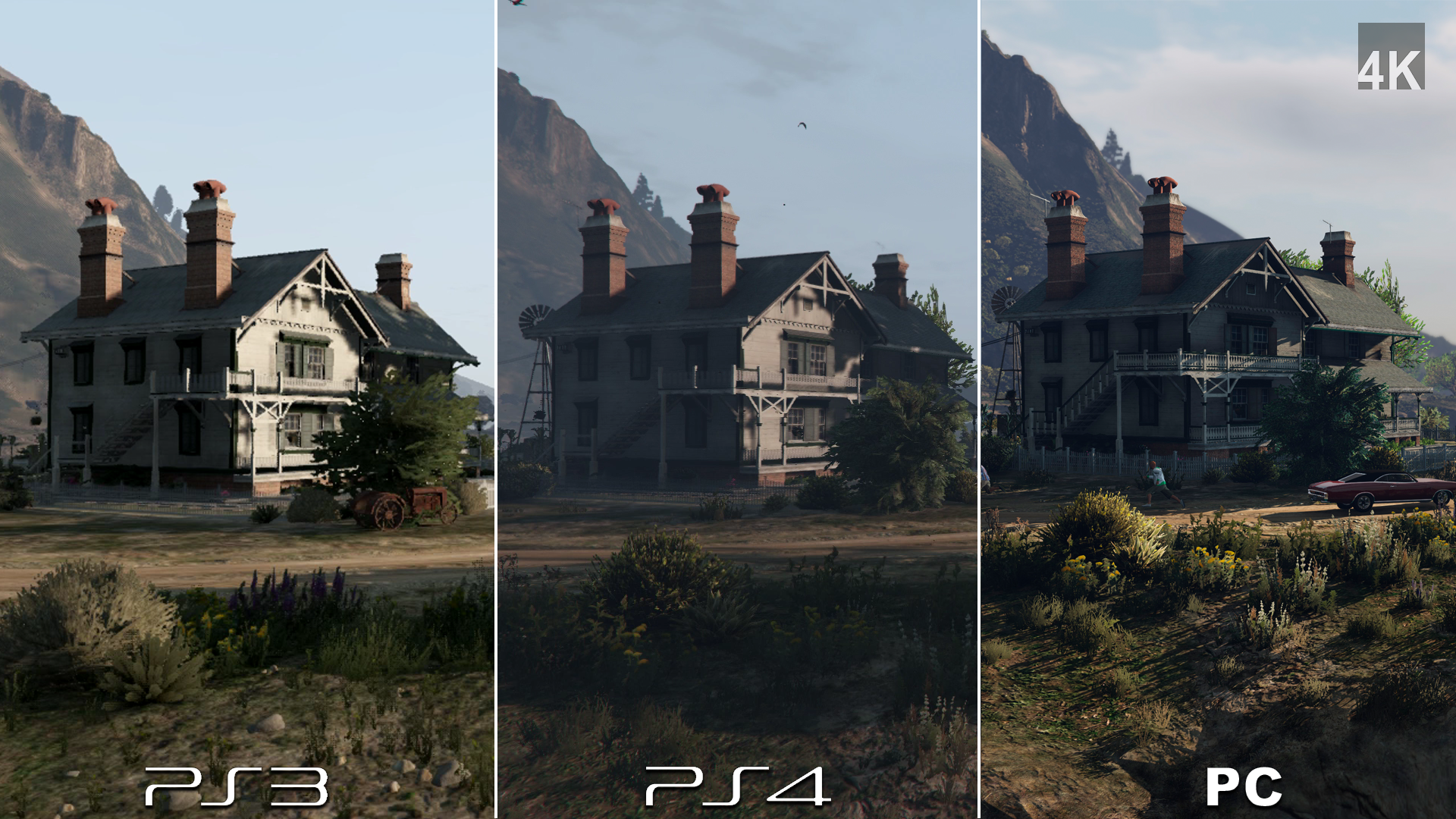 Gta 5 Pc Vs Ps4 Vs Ps3 Comparacao Em Imagens E Videos Your Games Zone