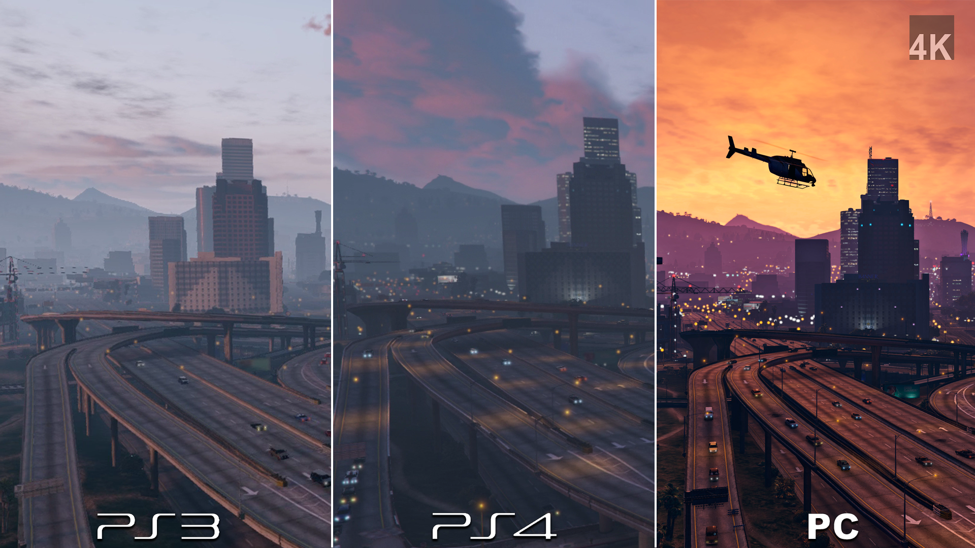 GTA 5 PC vs PS4 vs PS3 Comparação em Imagens e Videos ... - 1920 x 1080 png 2096kB