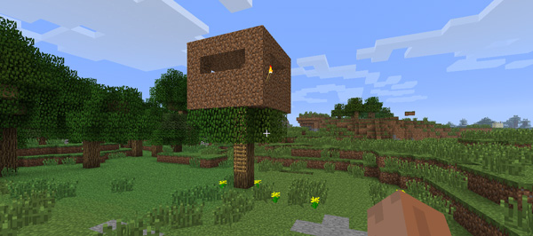 Minecraft casa na arvore