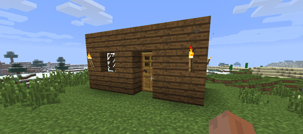 Minecraft cabana