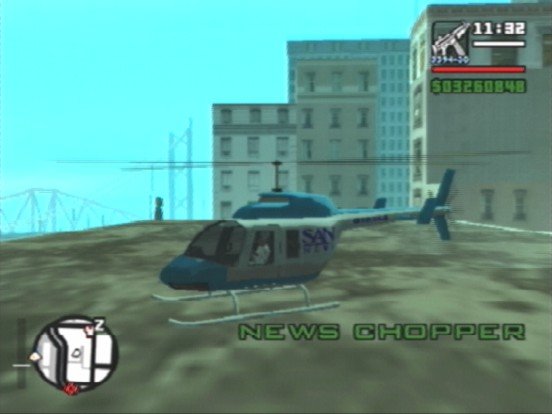 News Chopper - GTA San Andreas