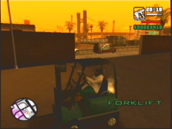 Forklift - GTA San Andreas