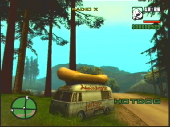 Hotdog - GTA San Andreas