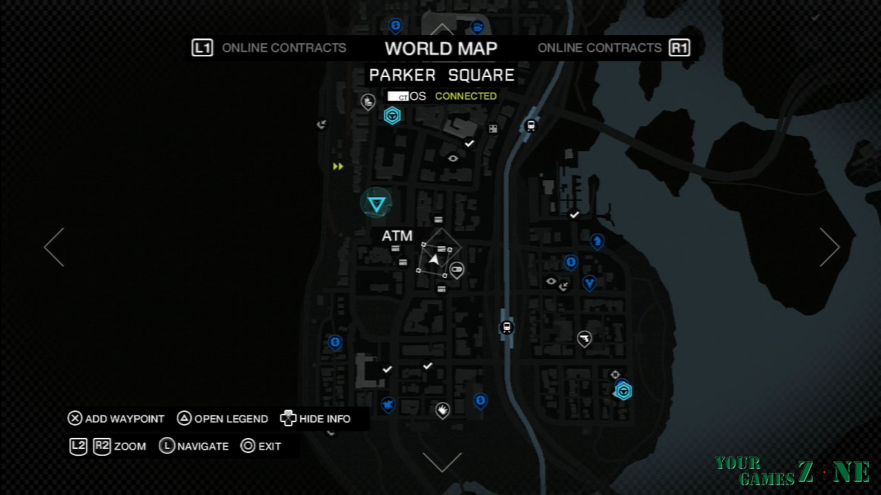 Watch Dogs - Mapa Localização QR Code