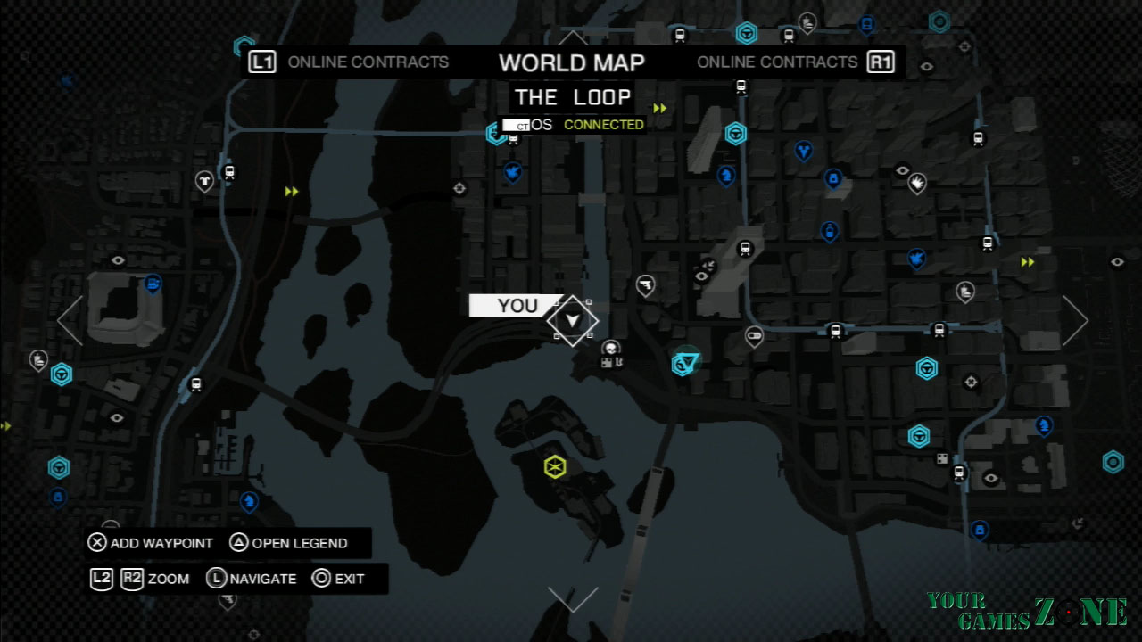 Watch Dogs - Mapa Localização QR Code