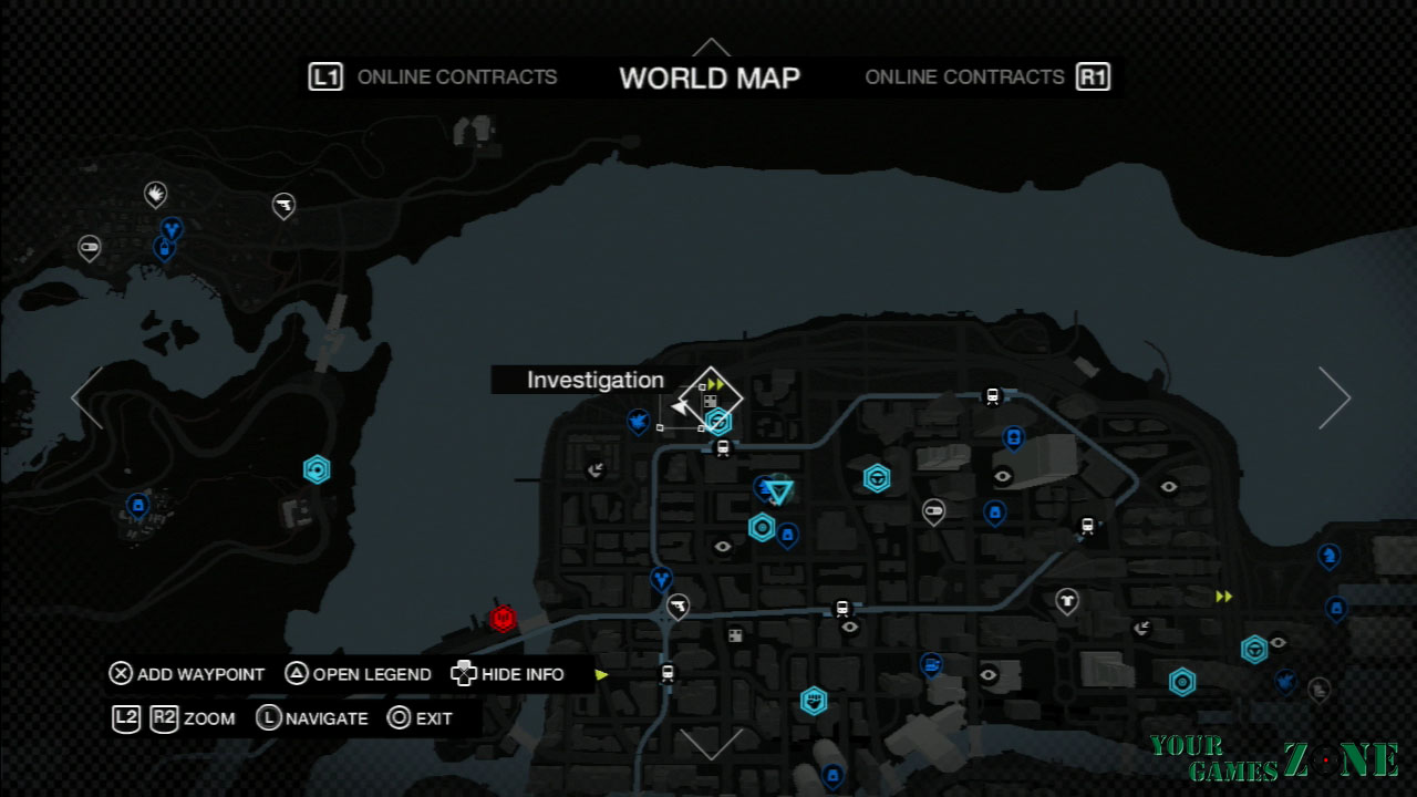 Watch Dogs - Mapa Localização QR Code