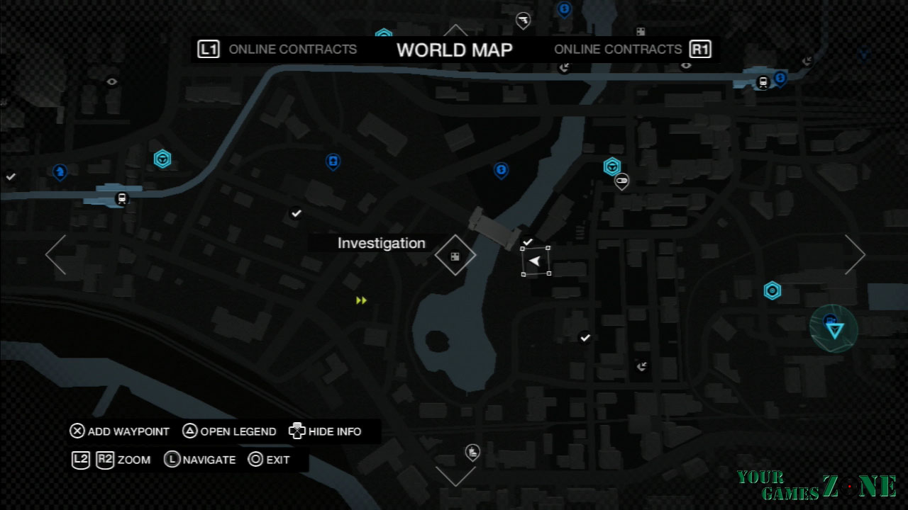 Watch Dogs - Mapa Localização QR Code