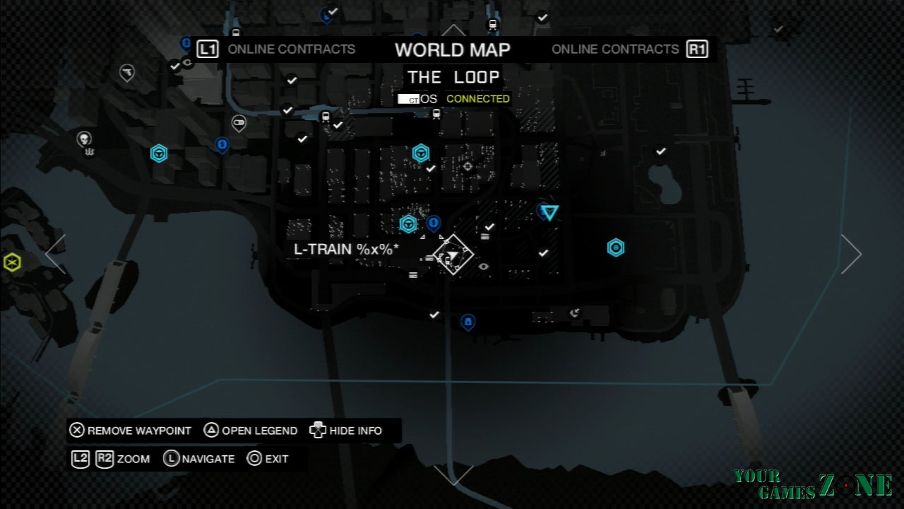 Watch Dogs - Mapa Localização QR Code