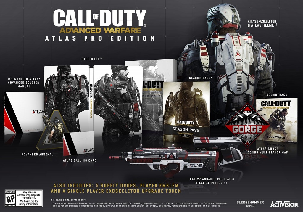 Call of Duty Advanced Warfare Atlas Pro Edition