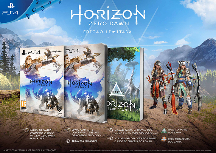 HORIZON ZERO DAWN Edição Limitada