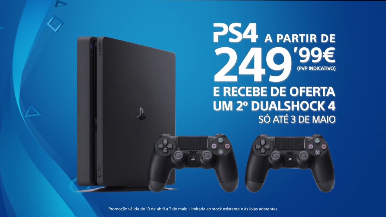 Promoção: PS4 a 249€ e com oferta de segundo Comando até ... - 1280 x 720 jpeg 98kB