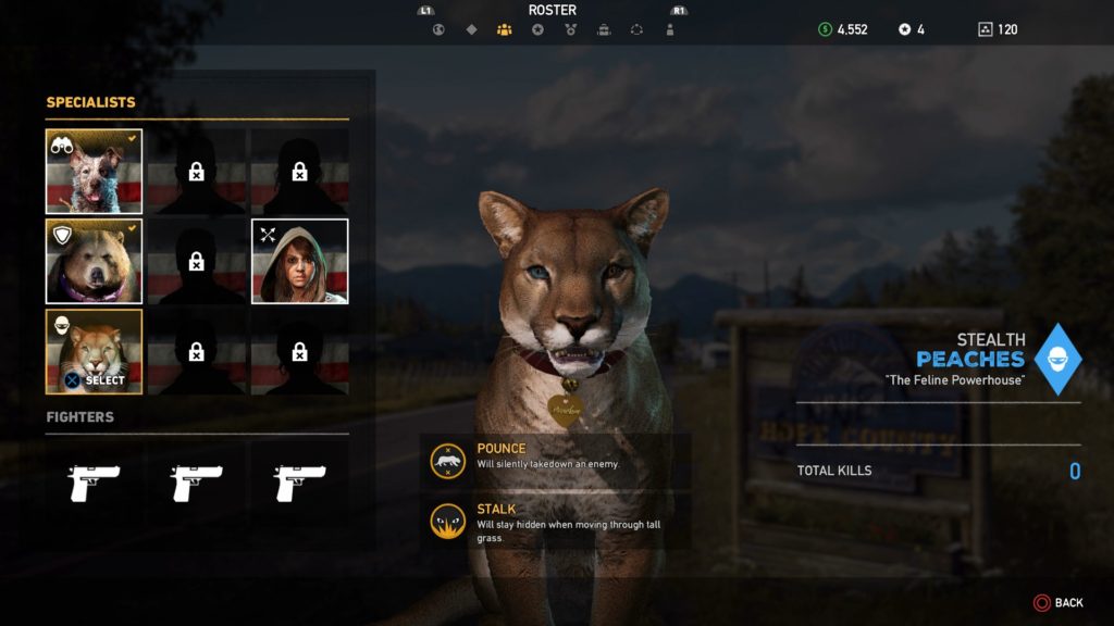 Far Cry 5 puma Peaches