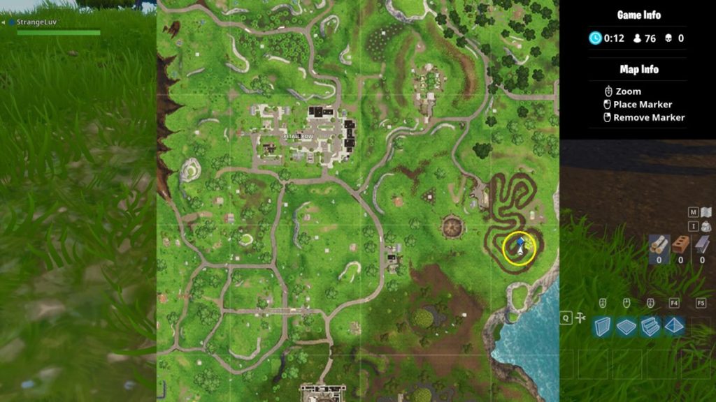 fortnite battle royale mapa tesouro fontes salgadas