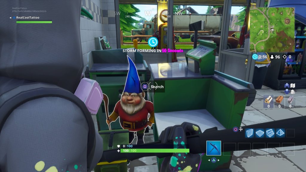 fortnite battle royale encontrar 7 gnomos famintos