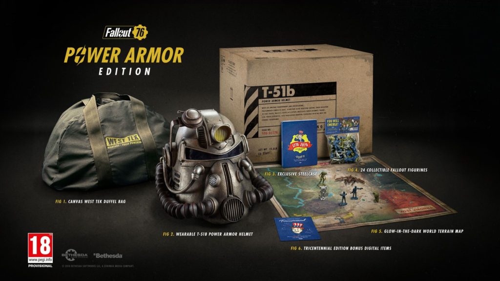 fallout 76 edicao coleccionador