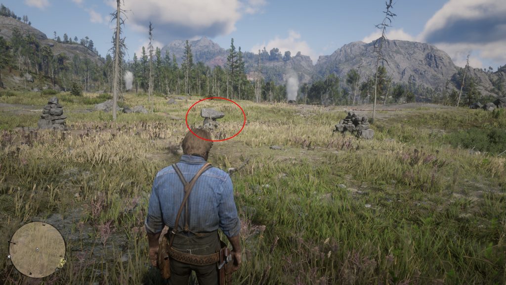 Onde encontrar tesouros do Bardo's Crossing em Red Dead Online? Mapa de  localização