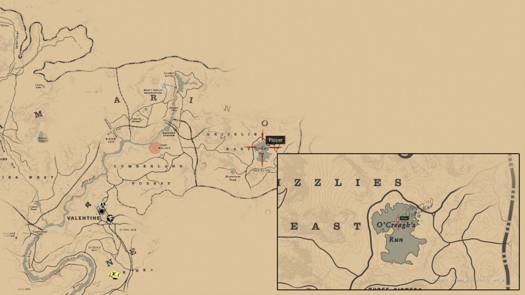 Jack Hall Gang Treasure Map Location Red Dead Redemption 2 - Your Games  Tracker