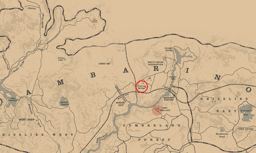 Jack Hall Gang Treasure Map Location Red Dead Redemption 2