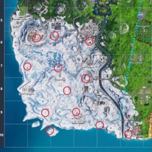 fortnite battle royale mapa gnomos congelados