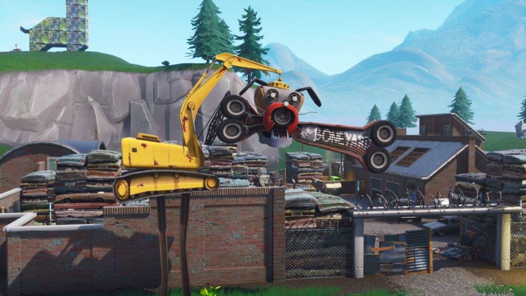 fortnite battle royale cabeça gigante cachorro