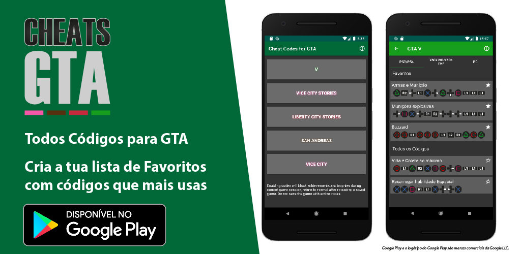 Download App Códigos para GTA (Android) - Your Games Zone