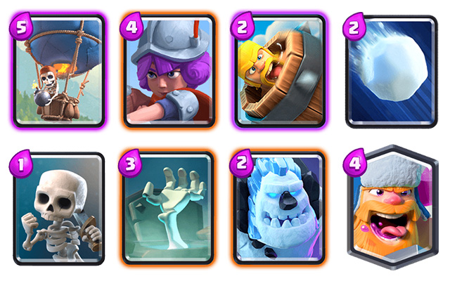 clash royale deck balao