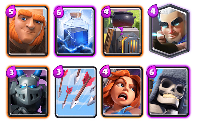 melhores decks arena 10 clash royale