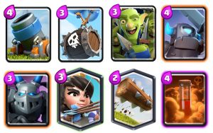 clash royale deck morteiro