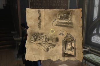 Hogwarts Legacy Localização do Tesouro no Castelo