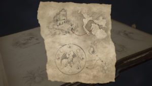 Hogwarts Legacy The Hippogriff Marks The Spot map