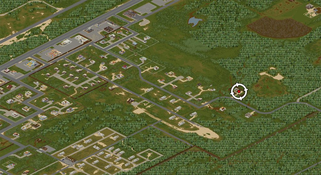 mapa Project Zomboid