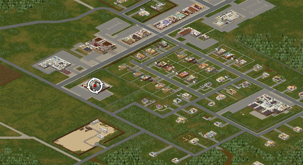 mapa Project Zomboid