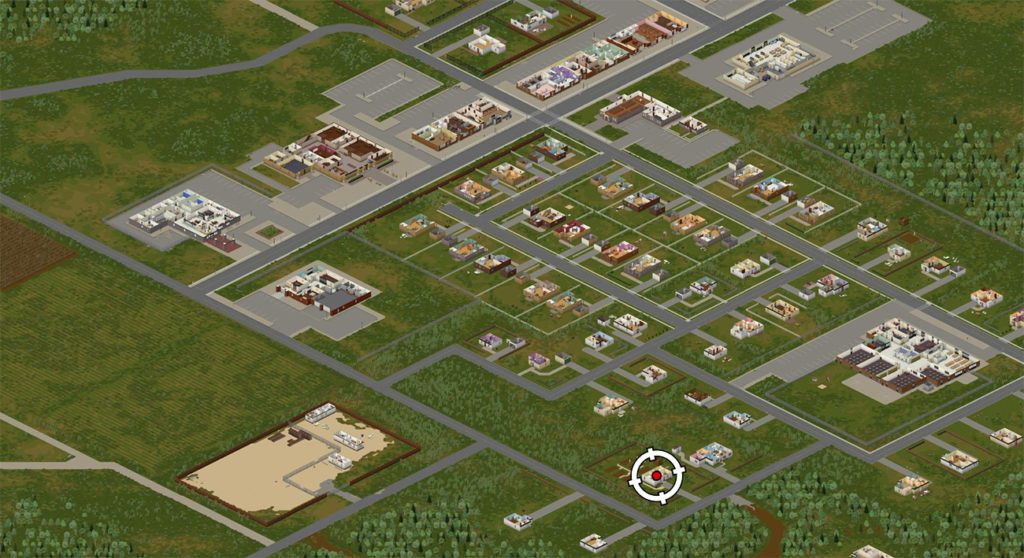 mapa Project Zomboid