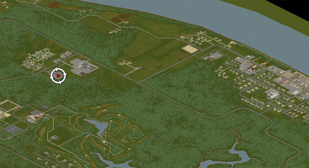 mapa Project Zomboid