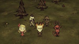 Don't Starve Together personagens
