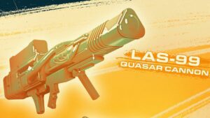 Canhão LAS-99 Quasar helldivers 2